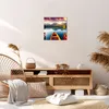 Bild auf Leinwand - Leinwandbild - See Natur - 40x40cm - Produktbild-Vorschau 7