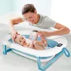 Baby Badewanne Faltbar mit Thermometer und Kissen Produktbild-Vorschau 1
