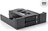DELOCK Slim Bay Wechselrahmen 2 x2.5 U.2 NVMe SSD 5.25" Produktbild-Vorschau 2