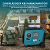 Könner&Söhnen Gas Benzin Stromaggregat 4000 Watt KS Produktbild-Vorschau 6