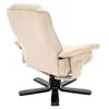 Relaxsessel CHARLY mit Hocker beige - TV Sessel mit Produktbild-Vorschau 7