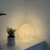 Japanische Papier Tischlampe mit Reispapier Lampenschirm, Produktbild-Vorschau 3