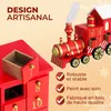 Spielwerk® Calendrier de l'Avent en Bois 'Train de Noël Voir les images du produit 5