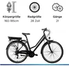 Zündapp Z802 – elektrické bicykel, model Trekking, 28 Náhľad obrázku produktu 5