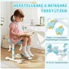 COSTWAY Schreibtischstuhl, 43-55 cm höhenverstellbar, Produktbild-Vorschau 7