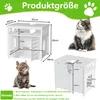 Waschbeckenunterschrank Unterschrank Katzentoilette Produktbild-Vorschau 5