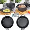 Vilde | Kochtopf - 2in1 - Mit Deckel - Schwarz - 4,5 L - Produktbild-Vorschau 8