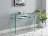 Wandkonsole 1 Ablage - Sicherheitsglas - Transparent - Produktbild-Vorschau 6