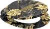SANILO® WC-bril Golden Leaves, toiletdeksel rechtstreeks Productafbeelding-voorbeeld 4