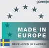 Marketing image with stars, brand logo, and text indicating origin. Produktbild-Vorschau