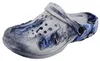 Damen Clogs Gartenclogs Blau/Weiß Gr. 41 Produktbild-Vorschau 4