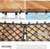tectake® Terrassenfliesen Tabula 40er Set mit Klicksystem Produktbild-Vorschau 4