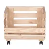 STOLMAK Obstkiste aus Holz mit Rollen – 3 Etagen – 79x37x30 Produktbild-Vorschau 13