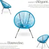 Ensemble table et chaises de jardin Santana - bleu Voir les images du produit 3