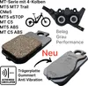 Magura Bremsbeläge MDP 8+ Grau Performance mit Vibrations Produktbild-Vorschau 2