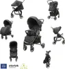 4Baby Športový kočík Rapid XXIV, čierny Náhľad obrázku produktu 5
