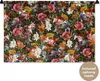 MuchoWow® Wandteppich Wandbehang Blumen - Schmetterling - Produktbild-Vorschau 1