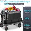 Sekey Bollerwagen Faltbar 4XL – Doppelstock 350L, Extra Produktbild-Vorschau 2