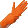 Nitril-Handschuh Power Grip puderfrei XL 24cm orange VE=50 Produktbild-Vorschau 1