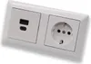 EBROM USB-C und USB-A Unterputz Steckdose/Lader, 45+15 Watt Produktbild-Vorschau 1