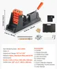 SucceBuy Taschenloch-Bohrlehre, 12,7 bis 38,1 mm, Produktbild-Vorschau 7
