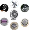 Ventilatore da tavolo con batteria e luce 48xSMD grigio Anteprima dell’immagine prodotto 2