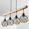 Torano »Torano« längliche Hängelampe aus Metall/Holz in Produktbild-Vorschau 8