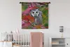 MuchoWow® Wandteppich Wandbehang Eule - Vogel - Laub - Produktbild-Vorschau 2