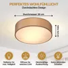 MONZANA® Plafonnier moderne 40W rond 30 cm 1 flamme E27 Voir les images du produit 2