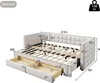 MODFU Daybett, Ausziehbett 90x200cm  Schlafsofa Jugendbett Produktbild-Vorschau 7
