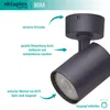 Oktaplex lampa sufitowa czarna GU10 reflektor sufitowy 1 Podgląd zdjęcia produktu 3