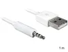 DELOCK Ipod Shuffle Kabel 3,5mm Klinke -> USB A St/St Produktbild-Vorschau 5