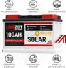 Langzeit Solarbatterie 100Ah 12V Wohnmobilbatterie Batterie Produktbild-Vorschau 2