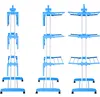 Wäscheständer-Turm 172 cm mit Rollen, Wäscheturm klappbar, Produktbild-Vorschau 12