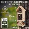 Eli® Kit de fabrication d'hôtel à insectes pour enfants en Voir les images du produit 7