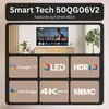 Smart Tech Tv Qled 50" 4K Uhd Google Tv 50QG06K Dvb-T2/S2 Produktbild-Vorschau 6