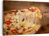 Bild auf Leinwand - Leinwandbild - Pizza Käse Tomaten - Produktbild-Vorschau 1