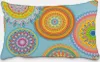 SCHÖNER LEBEN. Kissenhülle Outdoor Mandalas türkis Produktbild-Vorschau 1