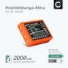CELLONIC 1x Akku für Fernbedienung Kompatibel mit HBC Produktbild-Vorschau 2