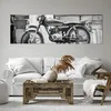 Bild auf Leinwand - Leinwandbild - Einteilig - Alt Motorrad Produktbild-Vorschau 6