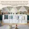 Crazy Pine Kinderbett 120x200 cm – Weiß - Montessori Produktbild-Vorschau 6