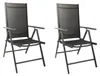 2 Stück Gartenstuhl Klappstuhl Aluminium - Textilen Produktbild-Vorschau 1