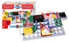 A close-up view of an electronic construction kit with its box in the background. Produktbild-Vorschau