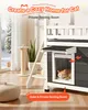 VEVOR Katzenhaus Outdoor, 2-stöckiger Katzenunterstand aus Produktbild-Vorschau 3