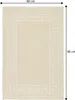 Badematte - Beigefarben - 60x90 Cm - Ägyptische Baumwolle - Produktbild-Vorschau 4
