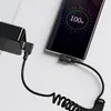 Cavo Telefonico Mcdodo Colla Angolo 90° Molla Led  Usb Anteprima dell’immagine prodotto 17