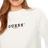 Guess Jeans Gj Crop Cn 3d Emb Sweatshirt Weiß XS Damen Weiß Produktbild-Vorschau 2