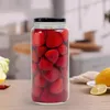 Glasbehälter 1000 ml mit Schwarzem Schraubdeckel – Ideal Produktbild-Vorschau 3