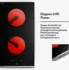 Klarstein Verosteel Glaskeramikkochfeld - 30 cm, 2-Zonen Produktbild-Vorschau 4