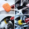 vidaXL Auto Bürsten Set Mehrfarbig Poly-Rattan Produktbild-Vorschau 2